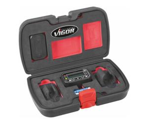 VIGOR VIGOR Mesureur d’angle rotatif V2795 2% Longueur totale : 75 mm Nombre d’outils : 4 Quantité:1