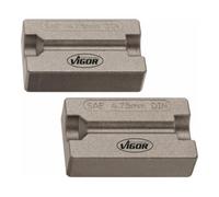 VIGOR VIGOR Paire de mâchoires de serrage pour outil à bourrer V1728 V2540 Quantité:1