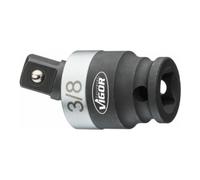 VIGOR VIGOR Raccord articulé de puissance V5505-3/8 Carré creux 10 mm (3/8 pouce) Carré plein 10 mm (3/8 pouce) Quantité:1