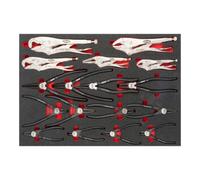 VIGOR VIGOR Set de pinces V6816 17 pièces Quantité:1