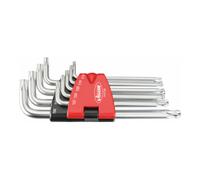 VIGOR VIGOR Tournevis d'angle TORX® set V4708 Profil TORX® intérieur T10 T15 T20 T25 T27 T30 T40 T45 T50 9 pièces Quantité:1