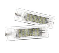 VIGORFLYRUN PARTS LTD 2Pcs LED Lumière de Coffre, Éclairage intérieur, Éclairage de la Porte Canbus sans Erreur Blanc 6000K 18SMD LED Lumière pour Golf 5/6/7 MK5 P-assat B6 CC Polo 5D