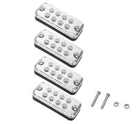 VIGORFLYRUN PARTS LTD 4Pcs Feux de Gabarit Latéraux, Indicateur de Position, 8 LED Feux De Côté pour 24V Remorque Camion Lorry Caravan Bus - Blanc