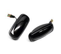 VIGORTHRIVE 2 pièces clignotant LED dynamique indicateur séquentiel clignotant compatible avec lentille fumée compatible pour Discovery 2 1999-2004, Defender, Freelander 1 2002-2005