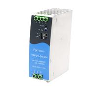 VIGORTRONIX 240 W Rail DIN AC/DC PSU 85-264 V entrée PFC, Sortie 12 V VTX-211-240-412