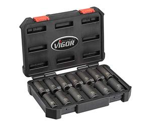 Vigueur Vigor V5550l Assortiment de douille à impact