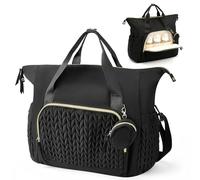 VIHBRAI Sac à langer avec poche à tétine et matelas à langer, sac à dos multifonction pour bébé avec sac isotherme, sac à langer multifonction, sac à langer de voyage pour parents