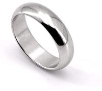 VIHEEVA [Accessoires de magie] Bague magnétique solide pour magicien professionnel, accessoires de scène, tours de magie, anneaux de magie (rond, argent, 19 mm)
