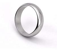 VIHEEVA [Accessoires magiques] Anneau magnétique puissant pour accessoires de magicien professionnel, accessoire de scène (rond, argenté, 21 mm)