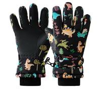 Vihir Gants de Ski Enfants, Gant d'hiver Chauds pour Garçons Filles, Gants de Neige Imperméable Coupe-Vent Respirantes, Thermiques pour Ski Snowboard Cyclisme Patinage, 4 à 11 Ans