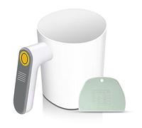 Viitech Tamis à Farine éLectrique avec Grattoir à PâTe, 2 Piles AA Tamis à Farine Portatif Capacité De 1 L, Tamis De Cuisson pour GlaçAge Sucre Farine GâTeau Cuisine PâTisserie PâTisserie