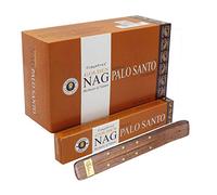 Vijayshree Easy 4 Save Golden Nag Palo Santo Masala Agarbathi Lot de 12 bâtons d'encens de qualité supérieure 180 g