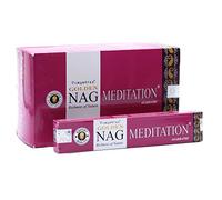 Vijayshree Encens Golden Nag Méditation 12 x 15 g