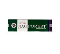 Vijayshree Golden Nag Forest 100 g - 5 Paquets 20 g (70-90 bâtonnets) - Aromathérapie - Méditation - Yoga - Emballage écologique