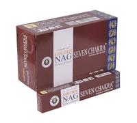 Vijayshree Golden Nag Seven Chakra Bâtons d'encens Masala Agarbathi 15 g