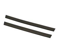 Vikan - 380440 - Lot de 2 rubans adhésifs en plastique - Support supérieur - 365 mm - Noir