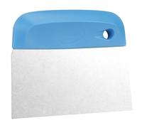 Vikan 40573 Coupe-pâte/racloir, lame en acier inoxydable, flexible, 14,5 cm, bleu