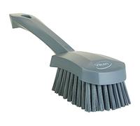 Vikan 419288 Brosse à récurer Manche Court Rigide Gris