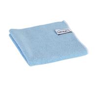 Vikan 69102n Lot de 5 chiffons de nettoyage multi-usages en microfibre, 32 x 32 cm, code couleur, réutilisables, utilisation sèche et humide (bleu)