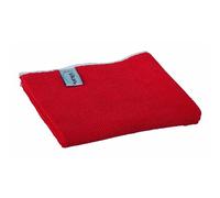 Vikan 691134 Basic Lot de 5 chiffons en microfibre Rouge Longueur 320 mm Largeur 320 mm Hauteur 3 mm