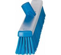 Vikan – Balayette combinée – Fibres dures/douces – Bleu
