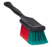 Vikan Brosse à Main à Long Manche - Brosse de Lavage de Voiture pour Lavage à la Main - Poils Doux - 42 cm - Noir