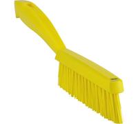 Vikan - Brosse à main étroite d'hygiène - Fibres extra dures - Jaune