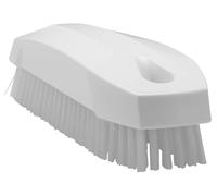 Vikan - Brosse à ongles hygiénique - Fibres dures - 130mm - Blanc