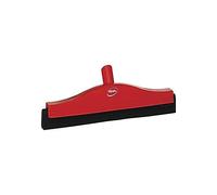 Vikan Brosse en caoutchouc mousse polypropylène Banc de cadre fixe Tête Raclette, 7752, Red, 1