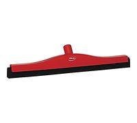 Vikan Brosse en caoutchouc mousse polypropylène Banc de cadre fixe Tête Raclette, 7753, Red, 1