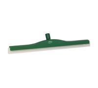 Vikan Brosse en caoutchouc mousse polypropylène Cadre fixe Tête pivotante cou Raclette, 7764, Green, 1