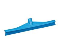 Vikan Brosse en caoutchouc Polypropylène Cadre seule Lame Raclette, 7140 16", bleu, 1