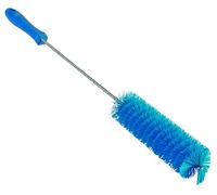 Vikan - Brosse pour tuyaux d'hygiène - Fibres dures - Bleu