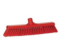 Vikan épais/fin par balayage de sol Tête de balai, bloc de polypropylène, 3178, Red, 1