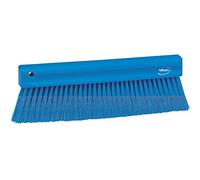 Vikan - Hygiène - Balai à poudre - Fibres souples - Bleu