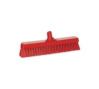 Vikan - Hygiène balai-brosse pour sol - Dur - 470 mm - Rouge