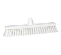Vikan - Hygiène - Balai combiné - Fibres dures/douces - Blanc
