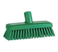 Vikan - Hygiène - Brosse à récurer compacte - Dure - 225mm - Vert