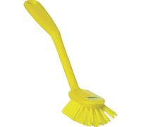Vikan - Hygiene - Brosse à Vaisselle - À Bord de raclage - Fibres Moyennes - Bleu