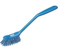 Vikan - Hygiène - Brosse à Vaisselle - Fibres Moyennes - Bleu