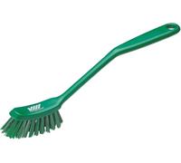 Vikan - Hygiène - Brosse à vaisselle - Fibres moyennes - Vert