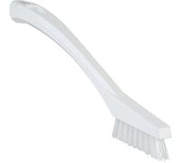 Vikan - Hygiène - Brosse de précision - Fibres extra dures - Blanc