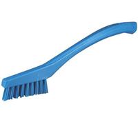 Vikan - Hygiène - Brosse de précision - Fibres extra dures - Blau