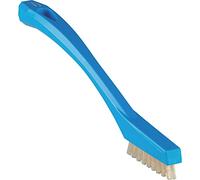 Vikan - Hygiène - Brosse de précision - Fibres extra dures résistantes à la chaleur - Bleu