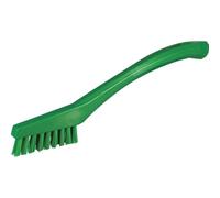 Vikan - Hygiène - Brosse de précision - Fibres extra dures - Vert