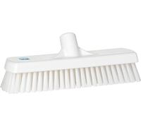 Vikan - Hygiène - Brosse pour sols - Dure - 305mm - Blanc
