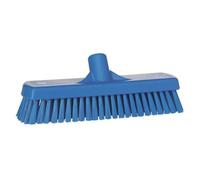 Vikan - Hygiène - Brosse pour sols - Dure - 305mm - Bleu