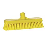 Vikan - Hygiène - Brosse pour sols - Dure - 305mm - Jaune