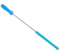 Vikan - Hygiène - Brosse pour tuyaux - Fibres dures - Bleu