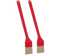 Vikan - Hygiène - Ensemble de brosses à grille-pain - Ensemble de 2 pièces - Rouge - Moyen